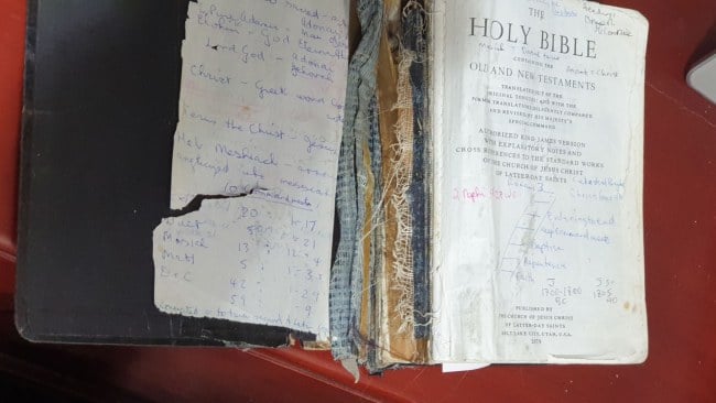 Holy Bible Repair