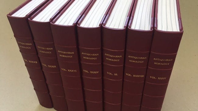 Antiquarian Horology Volumes